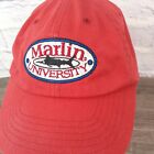 Marlin University Fishing Dad Hat Cap Burnt The Classics Orange Red