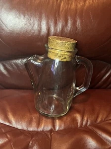 Vintage Westmoreland Glas Stups Nase Krug mit Korken - Bild 1 von 11