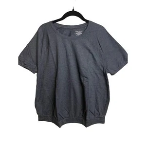 Top de manga corta Lane Bryant en negro talla 14/16 nuevo con etiquetas - Imagen 1 de 7