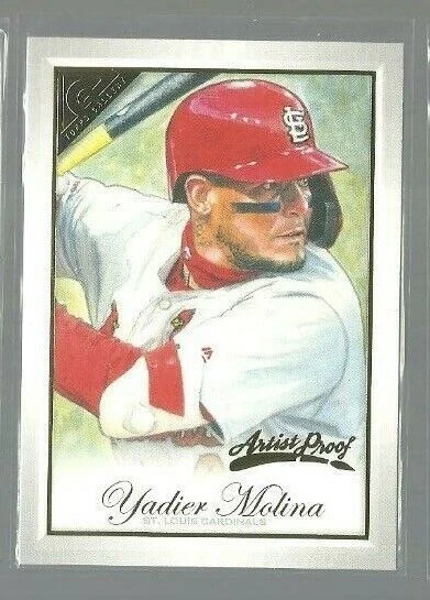 2019 Topps Gallery Artist Proof #150 Yadier Molina (ref 95095) - Image 1 of 1