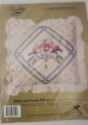 Candle Wicking Kit Tulip & Swirls Pillow Kit - Imagem 1 de 2