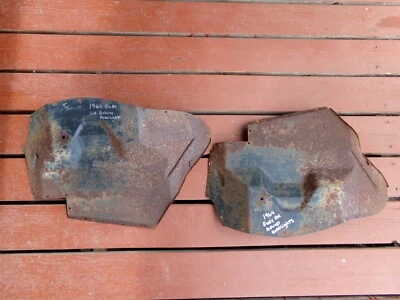 1964 Plymouth Sport Fury Behind Headlight Splash Guards OEM Fury Belvedere Savoy - Image 1 of 4