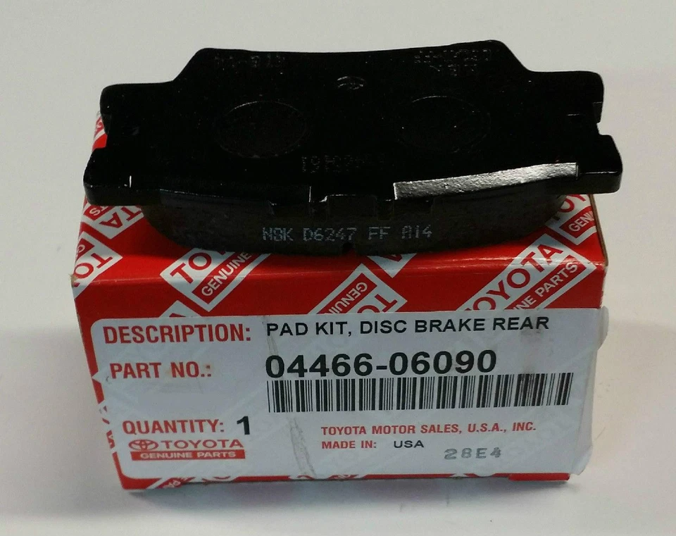 JUEGO PASTILLAS FRENO TRASERO TOYOTA OEM FÁBRICA 2007-2011 CAMRY 04466-06090 Foto 1 de 1