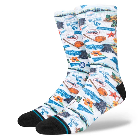 Men's Stance x Reyn Spooner White 2022 MLB All-Star Game Tri-Blend Crew Socks Cover