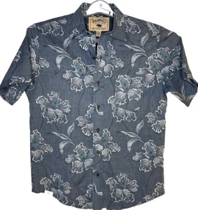 Men’s Western Aloha Shirt Medium - Picture 1 of 3