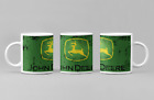 John Deere Ceramic Coffee Mug: 11oz/15oz Clean/Rusty/Dirty Three Styles