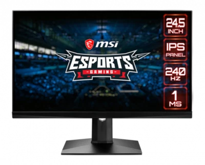 MSI MAG251RX 24.5" 1920x1080 1ms 240Hz GSync IPS Monitor Certified Refurbished - Image 1 of 4