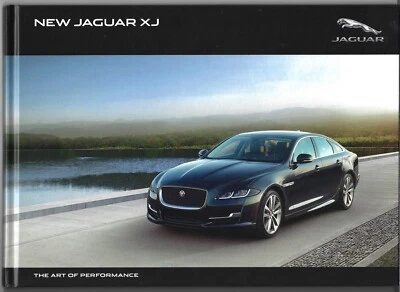 Jaguar XJ X351 2015-2016 британский рынок брошюра по продажам в твердом переплете 3.0 V6 3.0D V6 5.0 V8 - Изображение 1 из 2