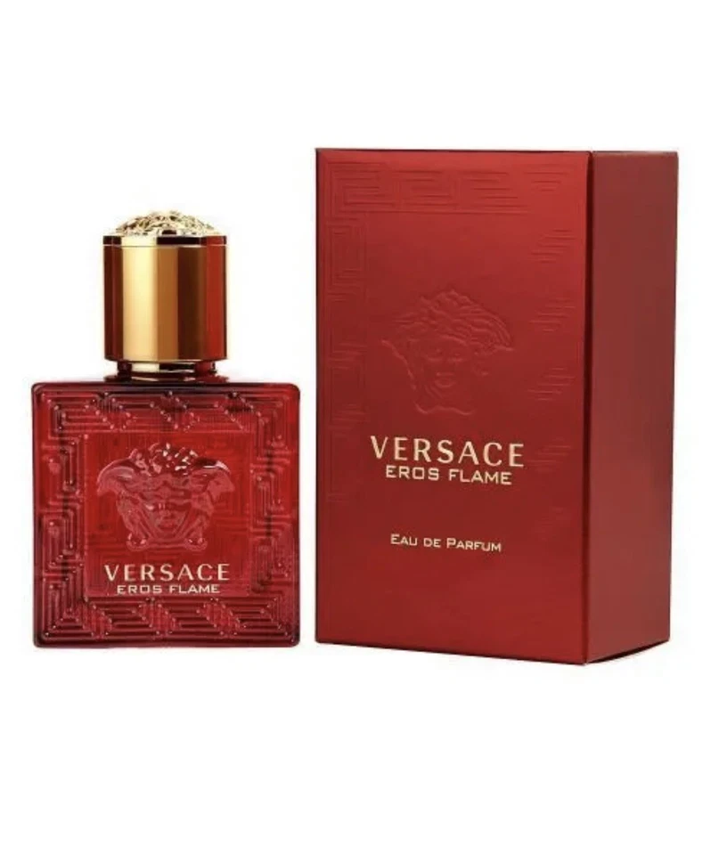 VERSACE EROS FLAME EDP 0,17 OZ / 5 ML PARA HOMBRE SPLASH MINI NUEVO EN CAJA Foto 1 de 1