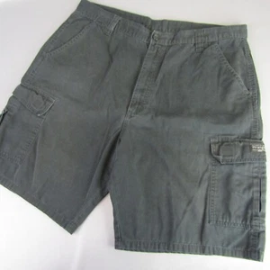 Pantalones cortos cargo Wrangler para hombre talla 38 negros 100 % algodón - Imagen 1 de 7
