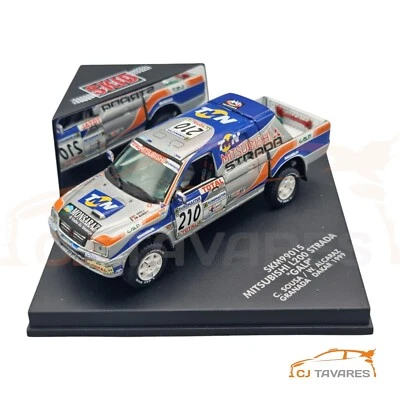 SKID SKM99015 MITSUBISHI L200 STRADA #210 C SOUSA RALLY GRANADA DAKAR 1999 1/43 - Immagine 1 di 4