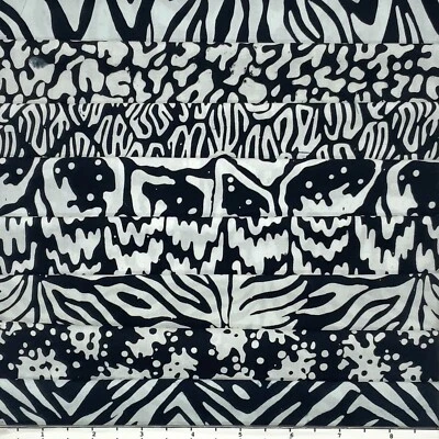 8 cuartos de grasa pieles blancas y negras #2 tela Batik Lunn paquete de preguntas frecuentes 100 % algodón Foto 1 de 4