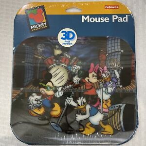 VINTAGE DISNEY MICKEY UNLIMITED 3-D PLUS MOTION COMPUTER MOUSEPAD New