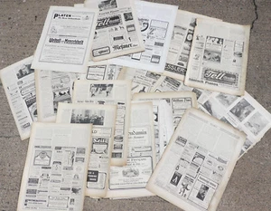 Early 1900s advertisements, snake oil, cars, etc.  20 German magazine pages, #1 - Picture 1 of 11