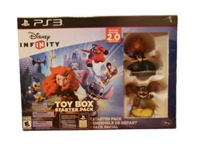 PS3 Playstation 3 Disney InfINity Toy Box Starter Pack 2.0 Edition Merida Stitch - Picture 1 of 11