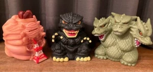 Godzilla King Ghidorah Mothra Piggy Bank Marsan Bullmark Marmit - Picture 1 of 6
