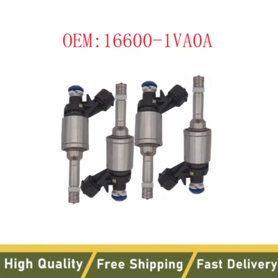 For Nissan Rogue 2017-2019 16600-1VA0A 2.0L 4PCS Fuel Injector Compatible — 第 1/4 张图片