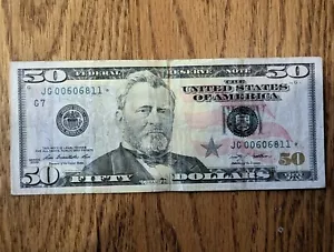 50 dollar bill star note 2009 - Picture 1 of 2