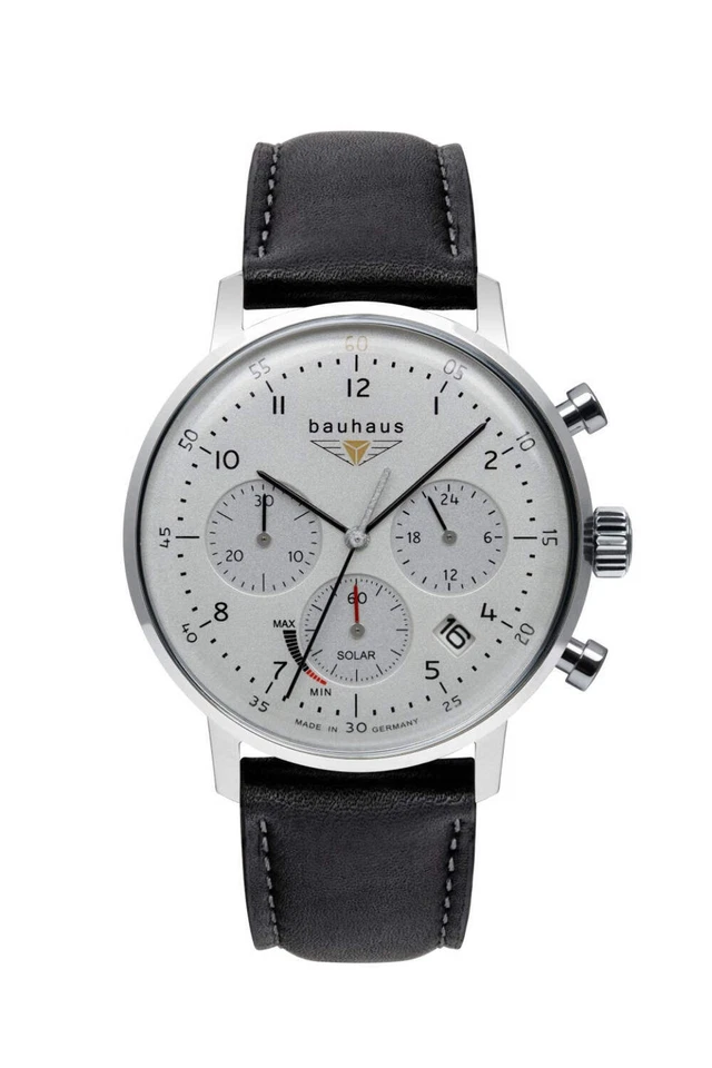 BAUHAUS - 2086-1 - Armbanduhr - Chronograph - Solar - Herren - Bild 1 von 1