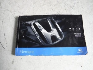 2004 Honda Element Owner's Manual Handbook Guide OEM - Foto 1 di 6