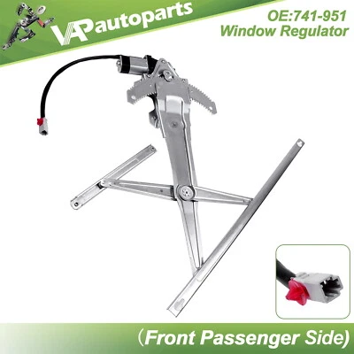 Para Honda CR-V 1997-2001 Delantero Derecho con Motor Ventana Eléctrica Regulador 2000 1999 Foto 1 de 4