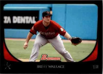 2011 Bowman Brett Wallace #154 Houston Astros - Image 1 of 2