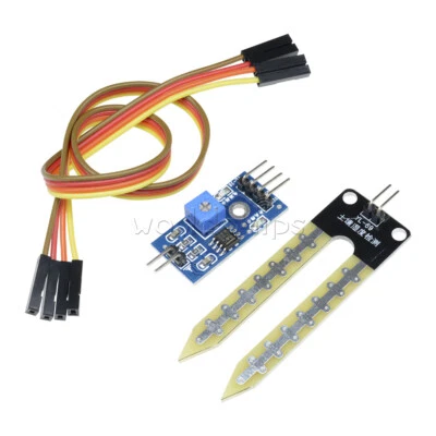 Hygrometer Soil Moisture Sensor Corrosion Resistant Plant Watering For Arduino - Image 1 of 4