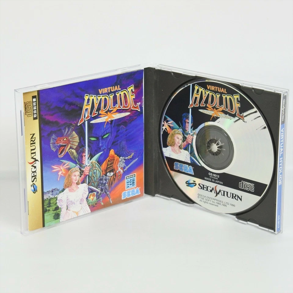 VIRTUAL HYDLIDE Sega Saturn ccc ss - Image 1 of 2
