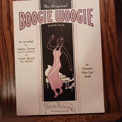 PARTITURAS DE COLECCIÓN BOOGIE WOOGIE GRABADAS POR TOMMY DORSEY & ORCHESTRA 1929 Foto 1 de 2