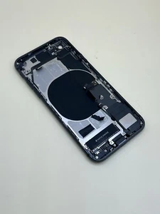 Original IPHONE 8 Housing Rear Battery Cover With Share Black - Picture 1 of 3