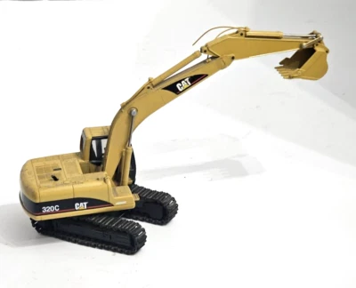 ANTIQUE CAT CATERPILLAR 320C REGA DIE CAST EXCAVATOR 1/40 SCALE TOY - Image 1 of 4
