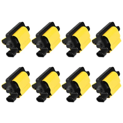 Bobina de encendido de rendimiento 8 piezas Cadillac Chevrolet GMC Isuzu 4,8 L 5,3 L 6,0 L 8,1 L Foto 1 de 4