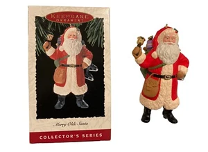 Hallmark 1993 Merry Olde Santa Claus 4th in Collector Series Christmas Ornament - Picture 1 of 5