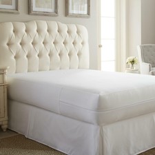 Premium Queen Bed Bug Spill Proof Zippered Microfiber Mattress Protector New