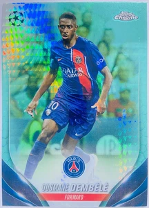 Ousmane Dembele - PSG 2023-24 Topps Chrome UEFA Club Competition Aqua Prism #14 - Bild 1 von 2