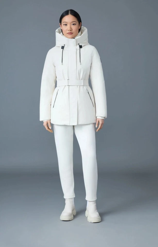 Parka de plumón 2 en 1 JENI-F NUEVA CON ETIQUETAS con babero extraíble en crema nueva en bolsa talla XS Foto 1 de 3