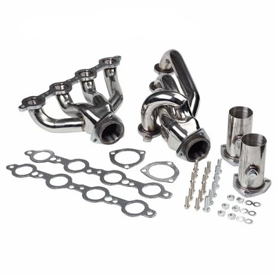 Engine Swap Manifolds Headers Kit for 96-01 Oldsmobile Bravada /91-04 GMC Sonoma - Image 1 of 4