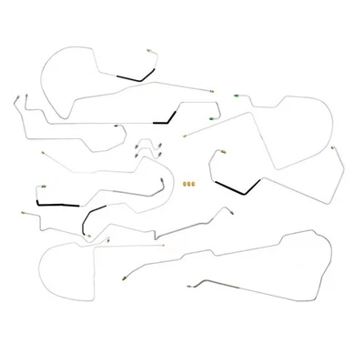 Комплект тормозной магистрали боковой ABS TC полный комплект 1996-99 Oldsmobile 88 98 Regency оригинальный 13 шт. - Изображение 1 из 4