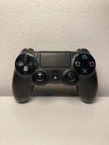 PS4 Sony PlayStation DualShock 4 Controller OEM Black - ISSUES READ DESCRIPTION - Picture 1 of 11