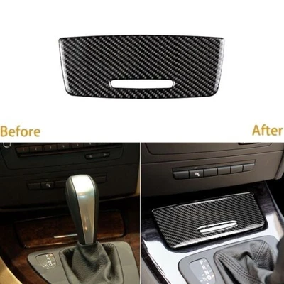Carbon Fiber Interior Cover Trim Fit for BMW 3 Series E90 E92 E93 2005-2012 - Image 1 of 4