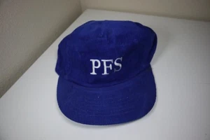 Vintage Blue Truckers Hat PFS - Picture 1 of 3
