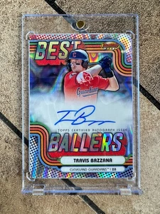 Travis Bazzana 2024 Bowman's Best Best Ballers Lava Refractor Auto /50 Guardians - Picture 1 of 2