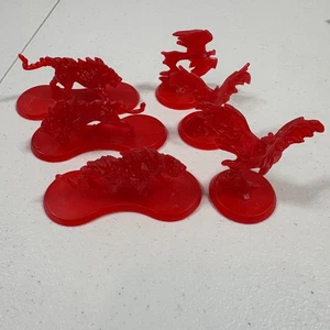 MAGIC THE GATHERING Arena of the Plainswalkers 6 Red Figures Replacement 2014 - Picture 1 of 4