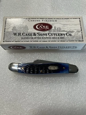 CUCHILLO ESTUCHE HUESO AZUL Foto 1 de 3