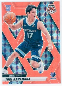 2024-25 Mosaic Purple Fluorescent NBA Debut Yuki Kawamura RC  17/75 Number Match - Picture 1 of 2