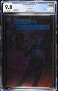 Cobra Commander #1 CGC 9.8 1:100 Jonboy Meyers Foil Variant - Bild 1 von 2