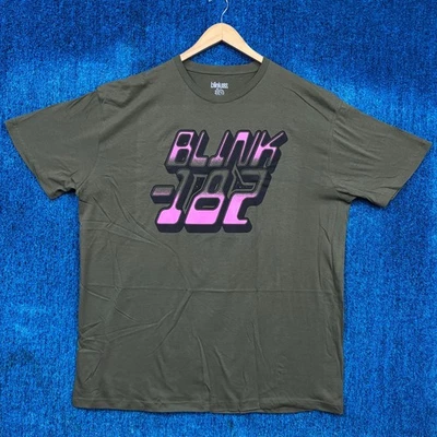Blink-182 Bubble Gradient Spell Out Pop Punk Band Tee XXL - Image 1 of 4
