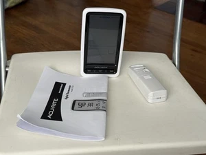AcuRite Indoor/Outdoor Wireless Weather Thermometer with Humidity Clock *USED* - Picture 1 of 8