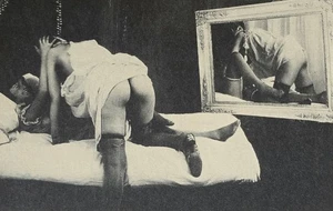 AK Erotik Frau nackt erotic girl nude pc - Bild 1 von 2