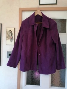 Ladies Honor Millburn purple jacket size 16-18 - Picture 1 of 8